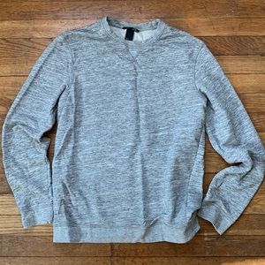 Gray sweatshirt